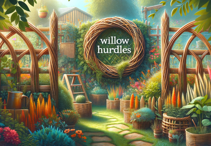 Willow Hurdles: The Secret Ingredient for a Sustainable Stylish Garden